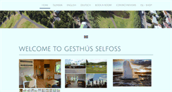 Desktop Screenshot of gesthus.is